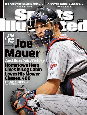 Illustration for article titled Tom Verducci Has Found His Latest Anti-Drug Mascot: Joe Mauer