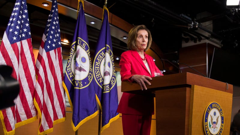 Illustration for article titled Nancy Pelosi Says She Hasn't 'Spent Any Time' Thinking About the Most Recent Rape Allegation Against the President