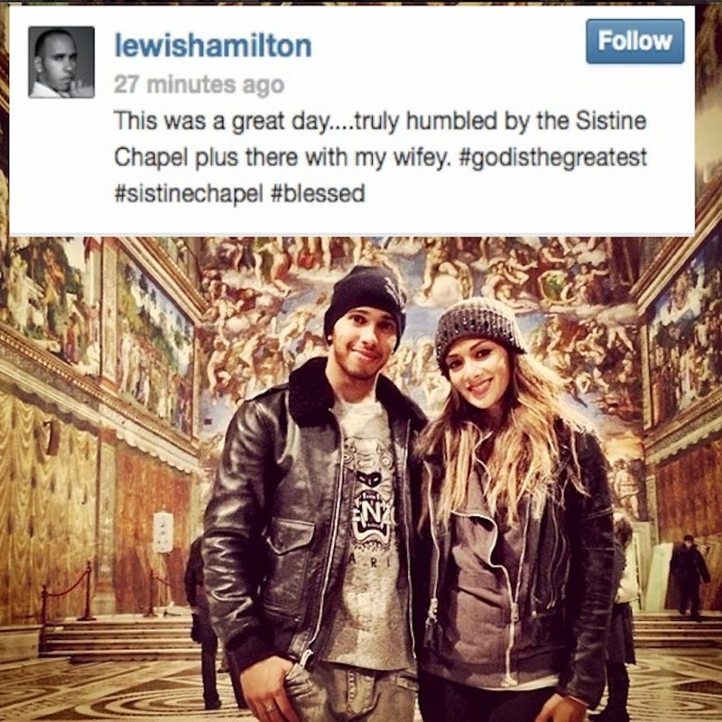 Lewis Hamilton Got Married?