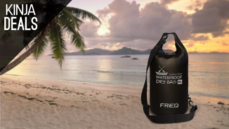 Illustration for article titled Keep Your Gadgets Safe and Dry in This $12 Waterproof Bag