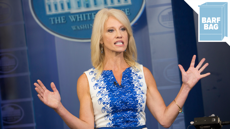 Illustration for article titled Kellyanne Conway Blames the Pittsburgh Synagogue Shooting on 'Late Night Comedians'Â