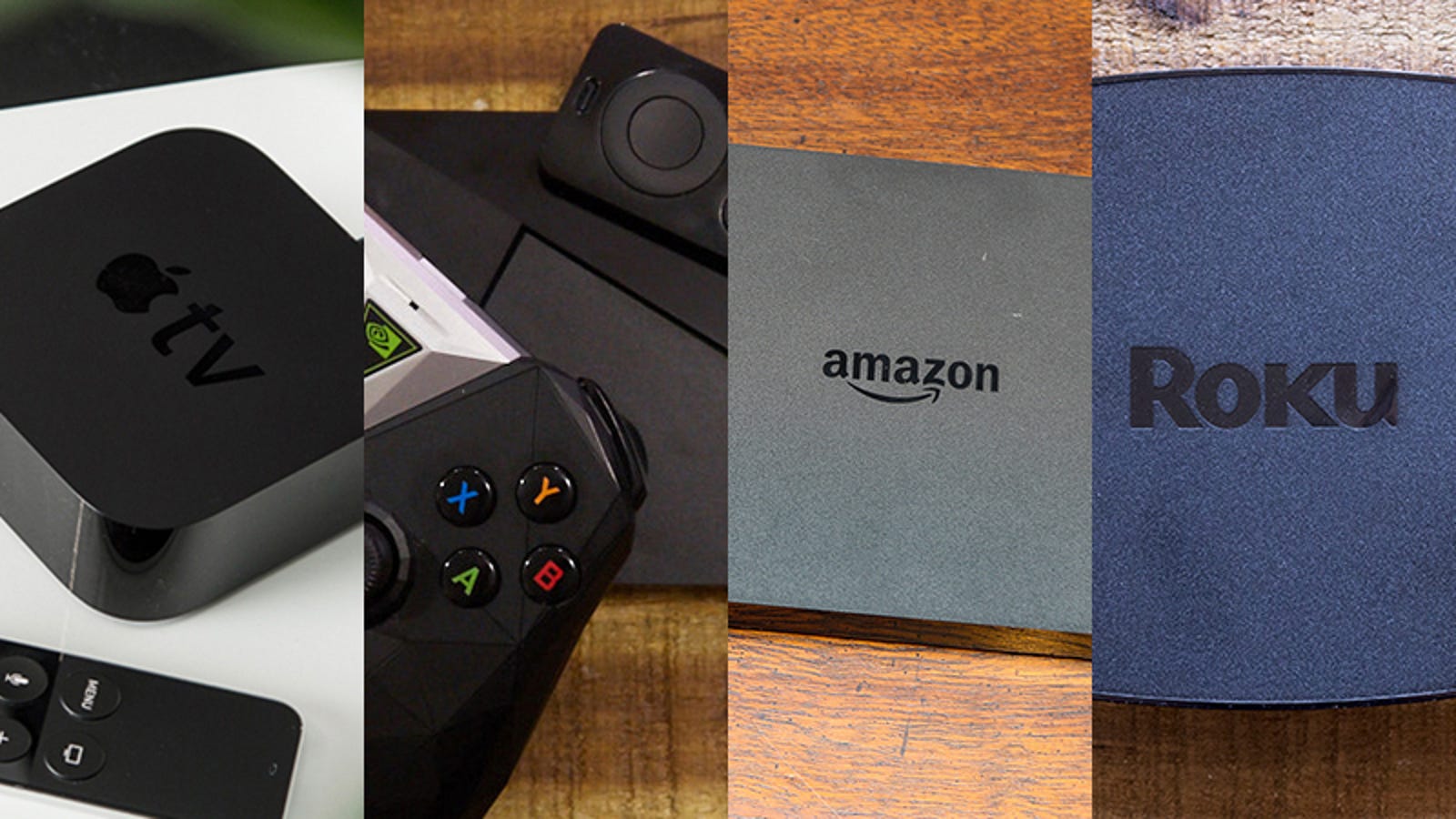 Battle of the TV Boxes: Android vs Apple vs Amazon vs Roku