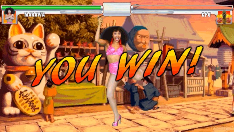 Clearly, This Woman Should Be A Character In Street Fighter