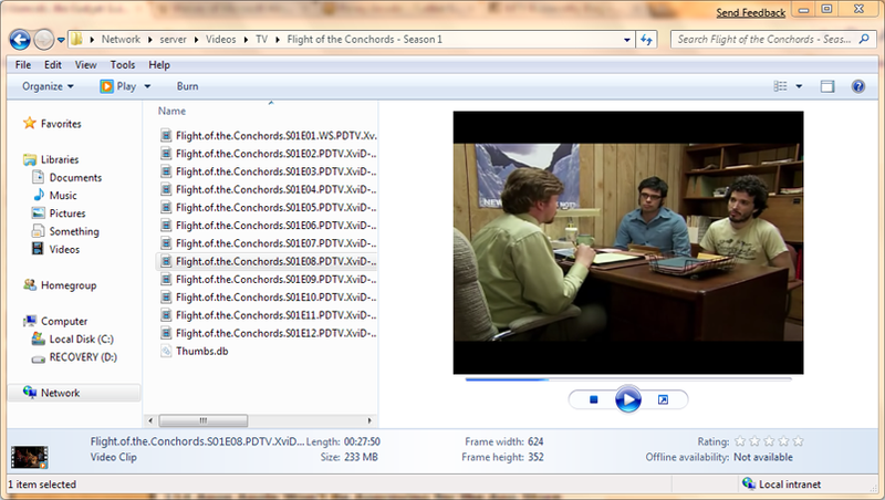 preview on windows explorer