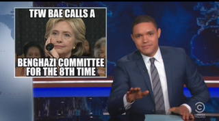Trevor Noah on The Daily Show Oct. 22, 2015Video Screenshot