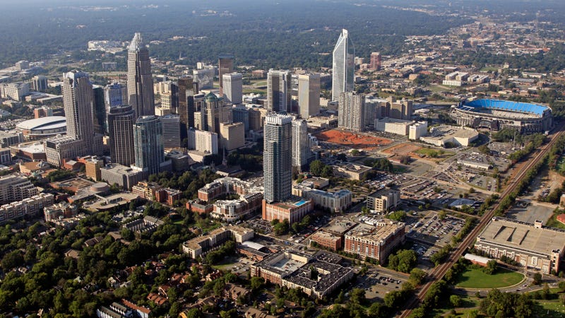 The skyline of downtown Charlotte, N.C. Photo: AP