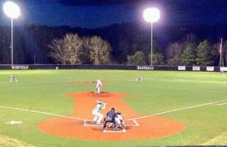 Illustration for article titled Here's A Baseball Field That Looks Like It Has A Big Penis On It