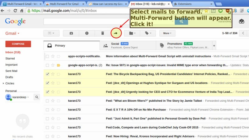 How To Forward Email Gmail Iphone