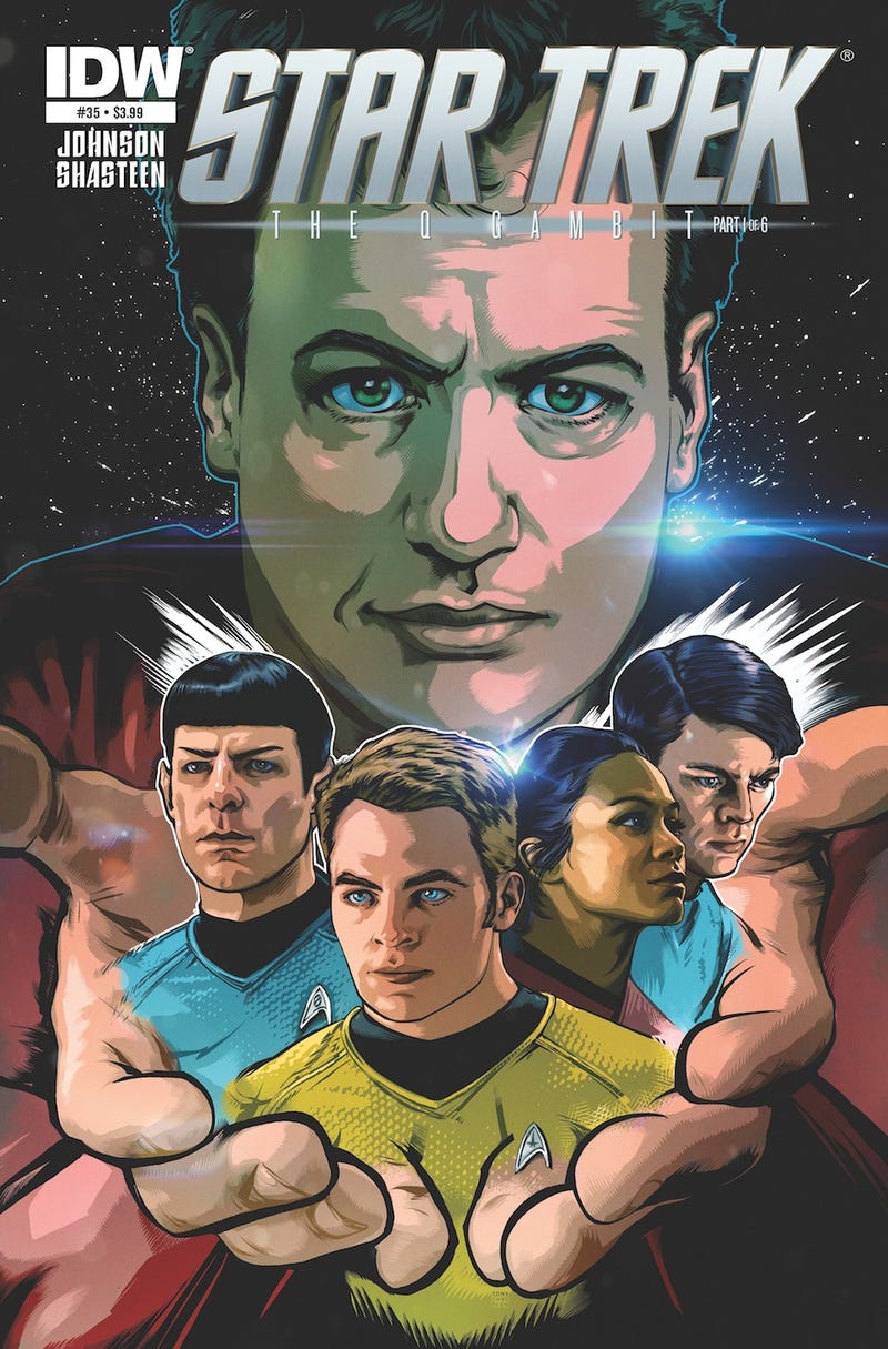 Illustration for article titled Q Stops By J.J. Abrams' New Star Trek Universe To Make Trouble