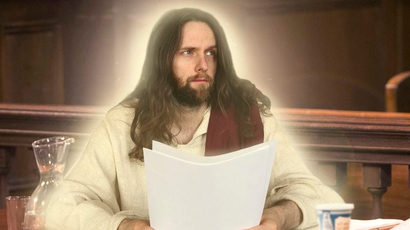 Illustration for article titled Christ Appears In Roman Court To Contest 2,000-Year-Old Riot Charges