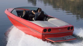 Illustration for article titled The Z06 Corvette Speed Boat