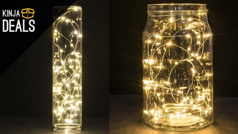 Illustration for article titled Bring Out Your Artistic Side With These Ultra-Cheap String Lights