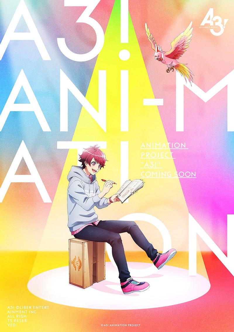 Illustration for article titled Enjoy the newest teaser of the anime of A3!