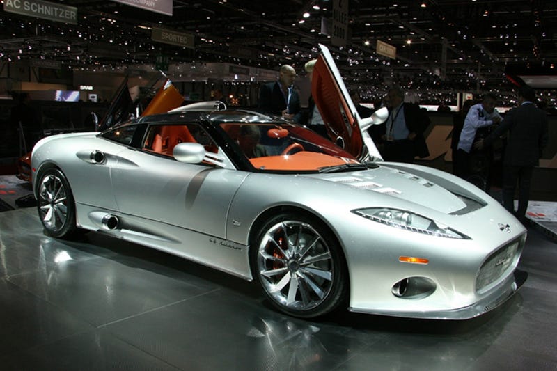 Spyker C8 Aileron: Geneva Goes Aeronautical