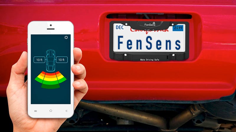 photo of Ultra Simple License Plate Sensor Adds Collision Protection to Any Car image