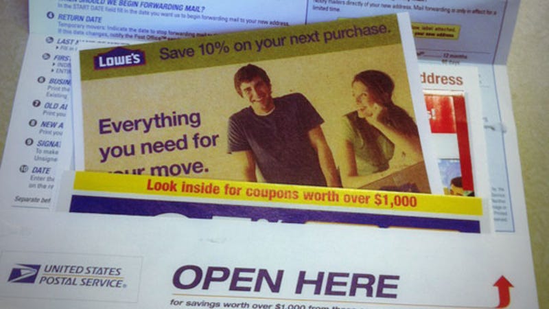 Get A Bunch Of Free Coupons By Pretending To Move