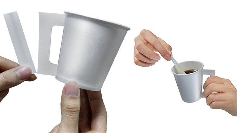 Illustration for article titled Someone Finally Made a Better Paper Coffee Cup