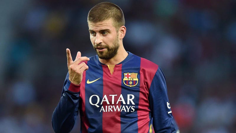 Illustration for article titled Pique
wants to Retire at Barcelona