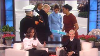 Michelle Obama Finally Reveals What Was in That Tiffany & Co. Box Melania Trump Gave Her on Inauguration Day