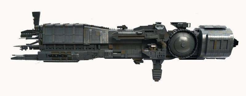 Illustration for article titled This Gorgeous Lego Sulaco Needs To Be A Real Set Like, Yesterday