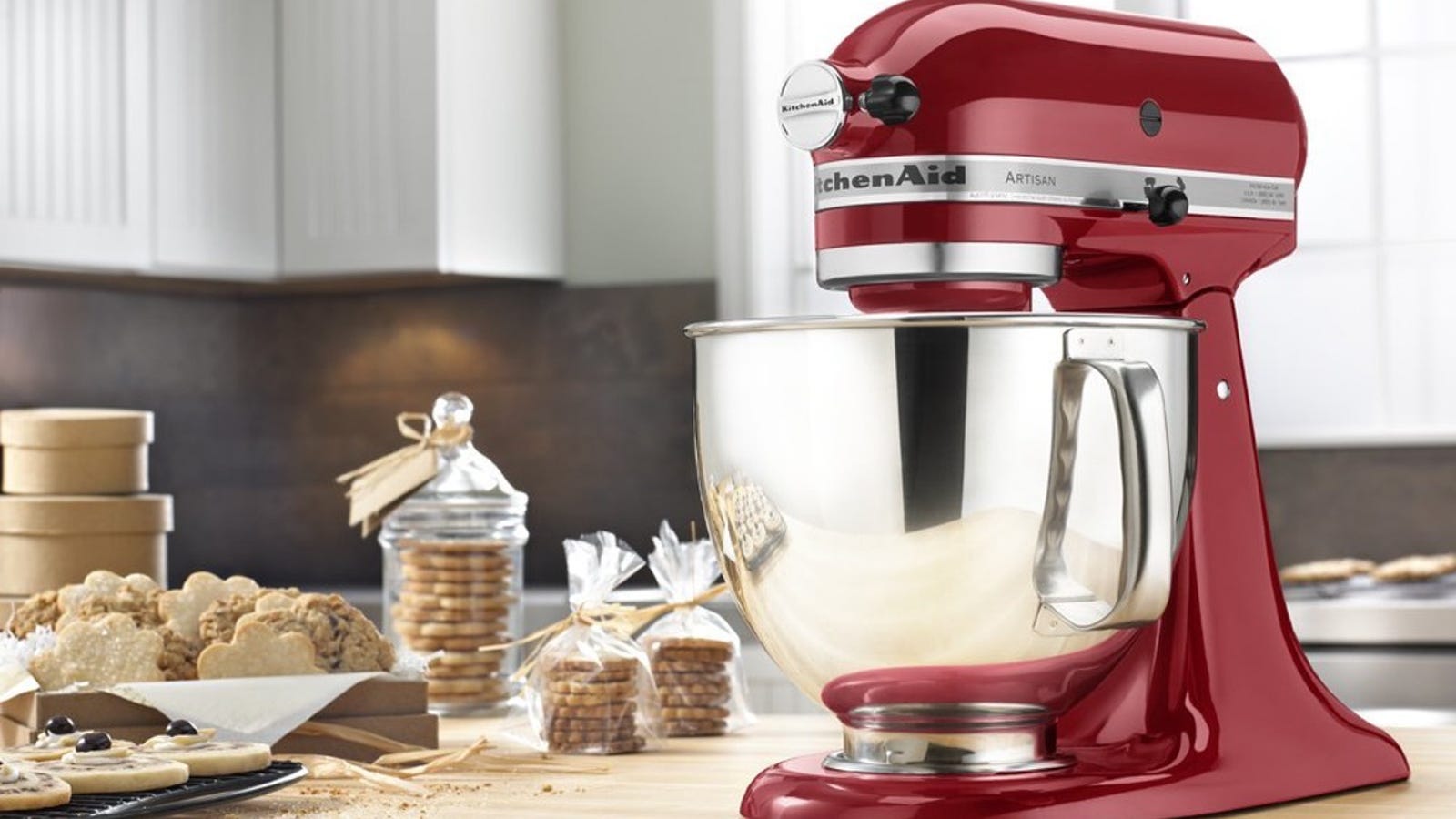 Save Nearly $100 On the Essential KitchenAid Artisan Stand Mixer