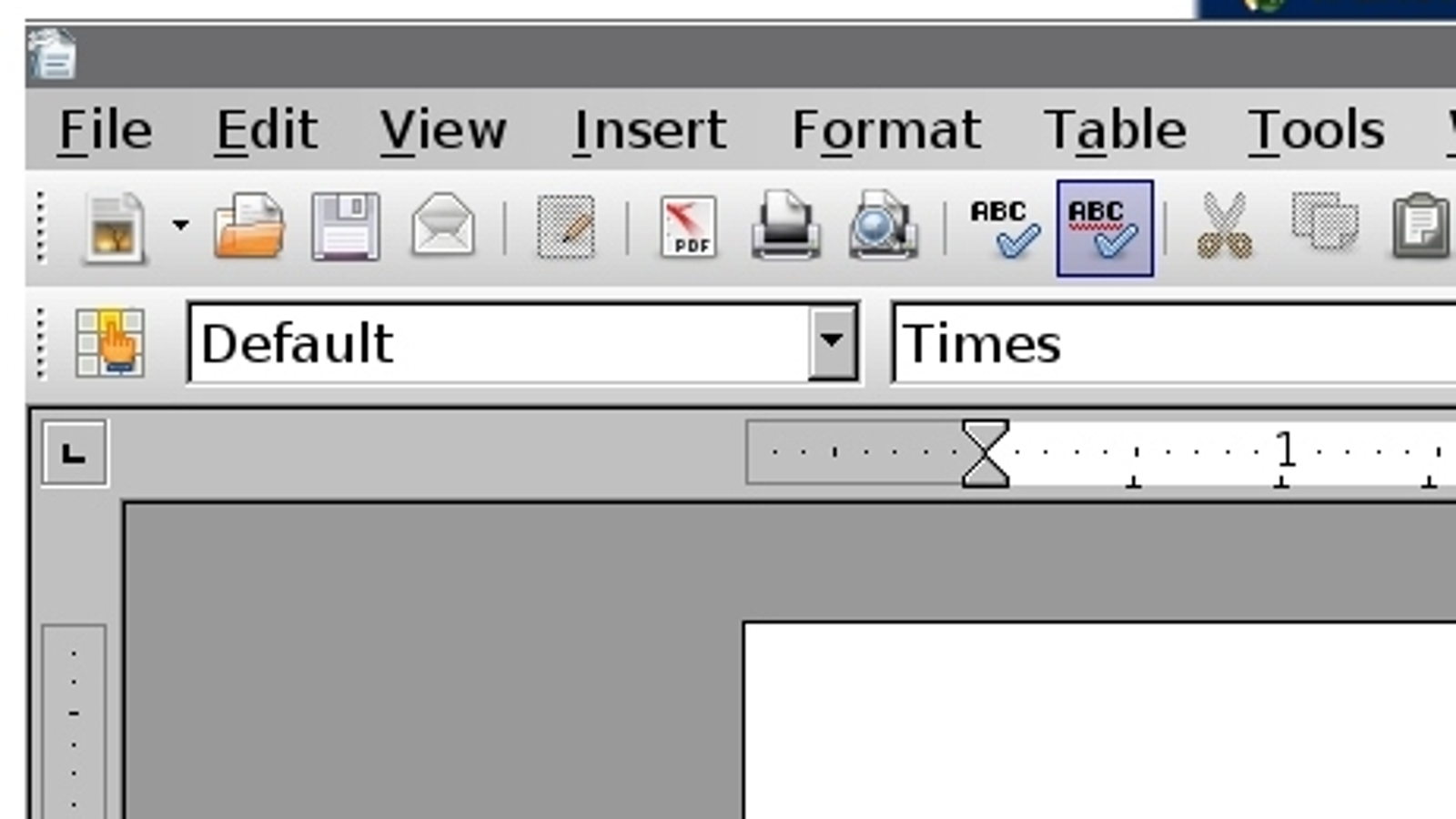 how to save openoffice documents