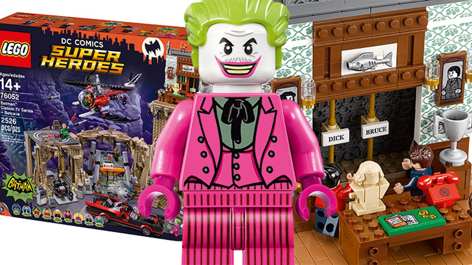 lego batman 60s batcave