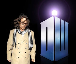 Illustration for article titled Johnny Depp playing the Doctor in a big-screen Doctor Who movie?