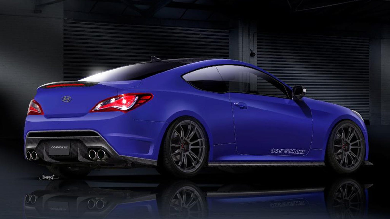 Hyundai Genesis Coupe Cosworth Is Our Kind Of Tuner Car