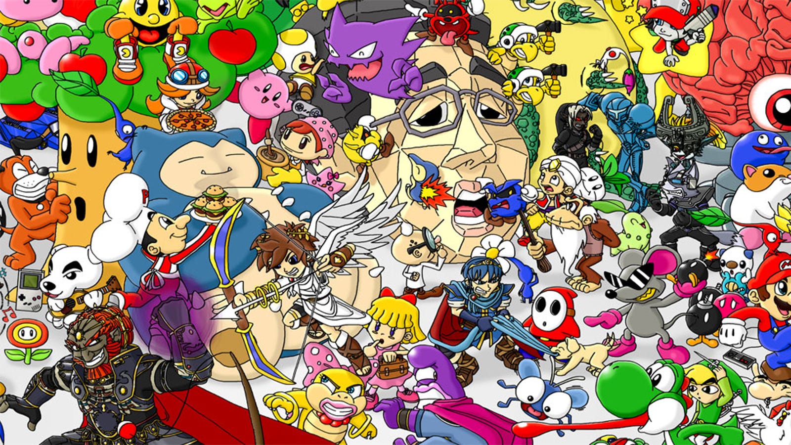The Great Nintendo Family Portrait
