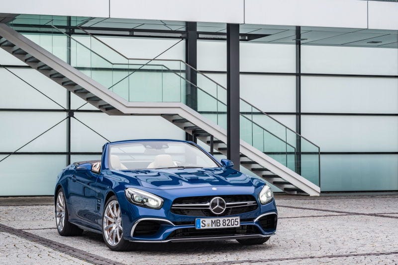 Illustration for article titled Mercedes SL Has Too Wide Of A Range