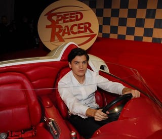 Illustration for article titled Speed Racer Will Be All Fake Except The Monkey