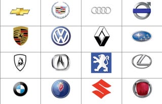 How Fast Can You Name Automaker Logos?