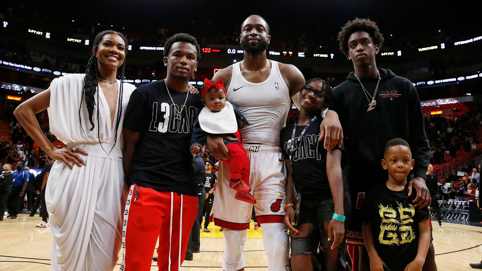 Dwayne Wade And Gabrielle Union Support Son Zion Wade At Pride Parade In Miami1600 x 900