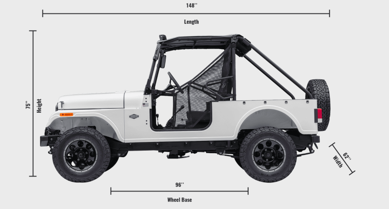 Here S How Similar The Mahindra Roxor Is To An Old Jeep Cj