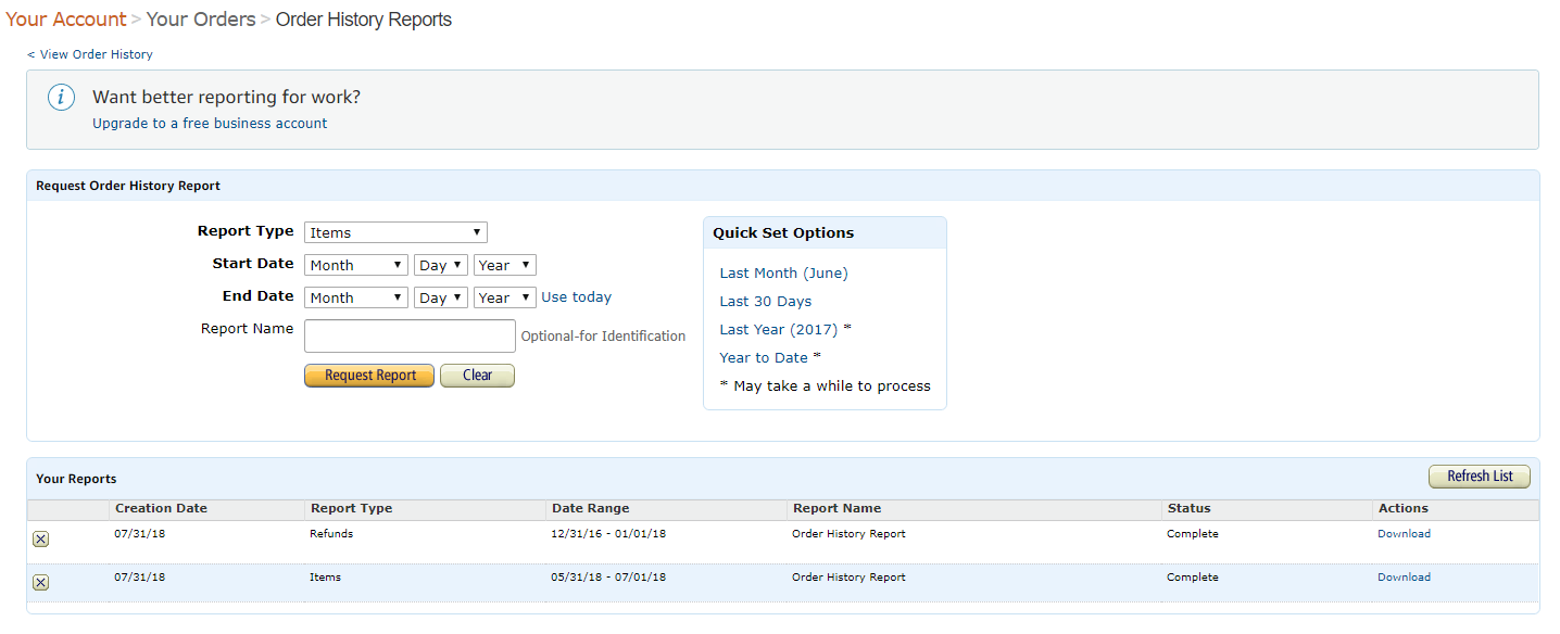 How To site download History