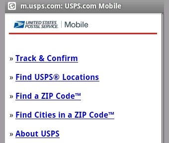 usps tracking packages