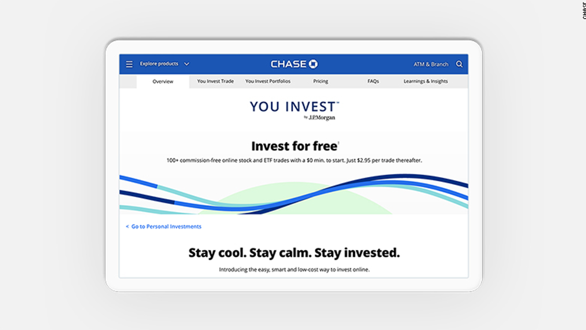 Jp Morgan Is Offering No Fee Stock Trading