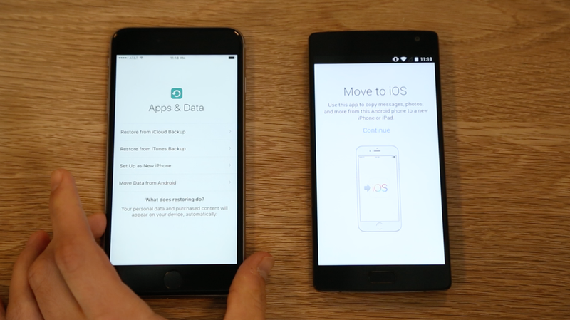 Apple's App To Help You Move to iOS From Android Is Designed for the Technophobic