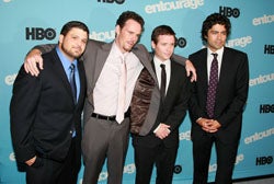 Illustration for article titled Lotsa White After Labor Day At The Entourage Premiere