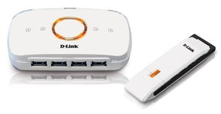 Illustration for article titled DLink's DUB-9240 Wireless USB Hub and Adapter