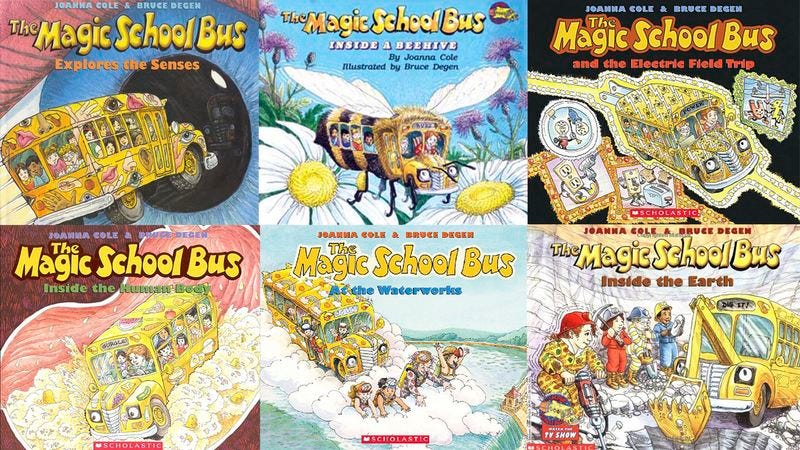 how many of these the magic school bus books have you read
