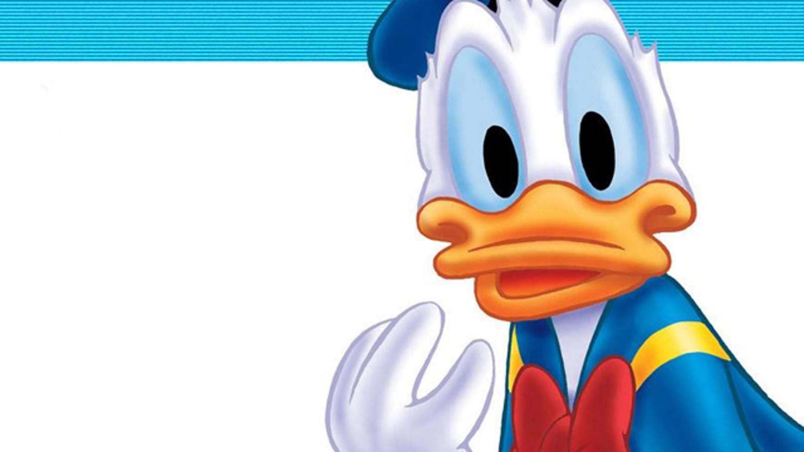 donald duck gropes womans breast Fake nude star tv