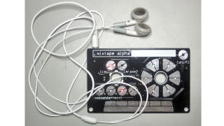 Illustration for article titled An Ultra-Tiny Synth Designed To Look Like Something Called a Mixtape