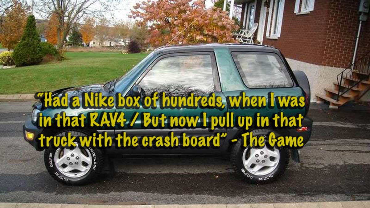 Why Hip Hop Hates The Toyota RAV4