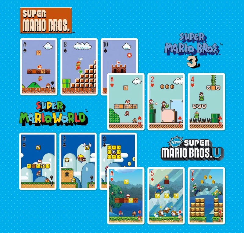 Cartas Super Mario 3