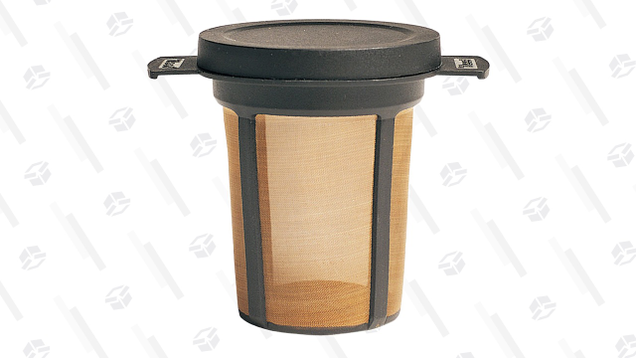 It won’t make the best cup of coffee, but the Mugmate can turn basically any drinking vessel into a portable coffee maker.