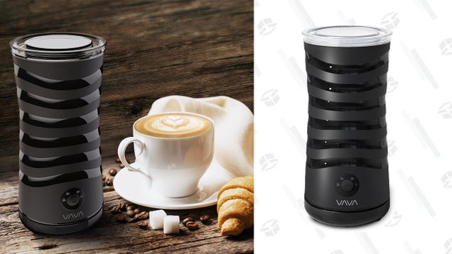 Make Your Own Lattes At Home With This Discounted Steamer/Frother