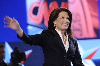 Michele Bachmann blames President Obama again. (Getty)
