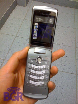 Illustration for article titled Kickstart: First Blackberry Flip Phone Needs a Kick in the Design Pants